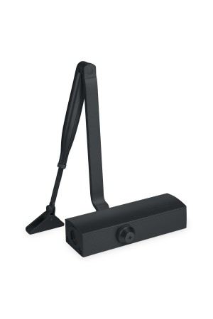NOTEDO Доводчик дверной  DC-075 BLACK  до 100 кг черный (10)