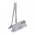 NOTEDO Доводчик дверной  DC-070-I GRAY до 70 кг серебро (10)