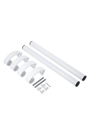 БУЛАТ РС-02.400.9016 белый, регулируемая, ручка скоба для алюм. и ПВХ дверей,(АРД-02)(16)