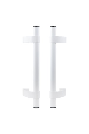 БУЛАТ РС-02.400.9016 белый, регулируемая, ручка скоба для алюм. и ПВХ дверей,(АРД-02)(16)