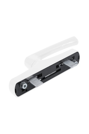 БУЛАТ РО-01А.9016 белый, 2 ригеля, ручка оконная для ал.профиля Р400, (АРР-01/7CP/41) (32)