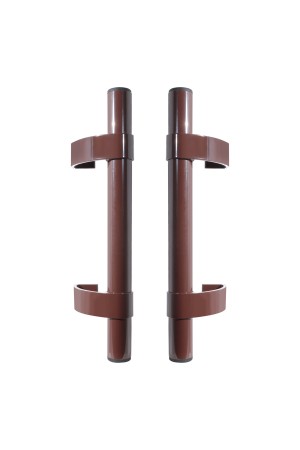 БУЛАТ РС-02.345.8017 коричневый, регулируемая, ручка скоба для алюм. и ПВХ дверей,(АРД-02)(16)