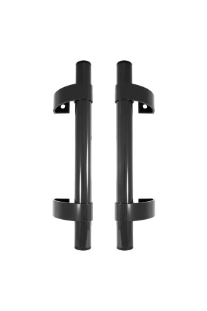 БУЛАТ РС-02.345.9005 черный, регулируемая, ручка скоба для алюм. и ПВХ дверей,(АРД-02)(16)