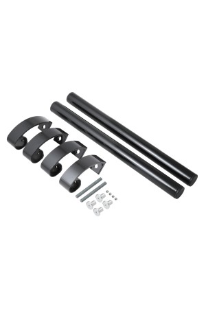 БУЛАТ РС-02.400.9005 черный, регулируемая, ручка скоба для алюм. и ПВХ дверей,(АРД-02)(16)