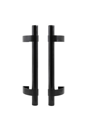 БУЛАТ РС-02.400.9005 черный, регулируемая, ручка скоба для алюм. и ПВХ дверей,(АРД-02)(16)