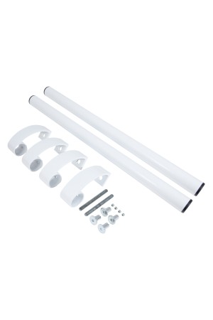 БУЛАТ РС-02.500.9016 белый, регулируемая, ручка скоба для аллюм. и ПВХ дверей,(АРД-02)(16)