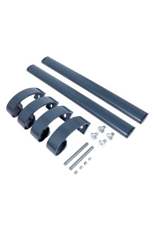 БУЛАТ РС-03.400.7016 антрацит, регулируемая, ручка скоба для аллюм. и ПВХ дверей,(АРД-03)(16)