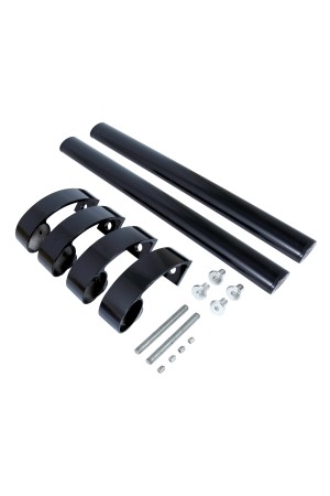 БУЛАТ РС-03.400.9005 черный, регулируемая, ручка скоба для аллюм. и ПВХ дверей,(АРД-03)(16)