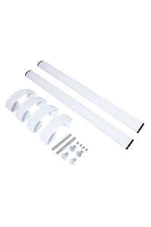 БУЛАТ РС-03.500.9016 белый, регулируемая, ручка скоба для аллюм. и ПВХ дверей,(АРД-03)(16)