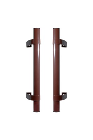 БУЛАТ РС-03.500.8017 коричневый, регулируемая, ручка скоба для аллюм. и ПВХ дверей,(АРД-03)(16)