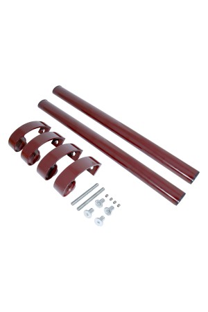 БУЛАТ РС-03.500.8017 коричневый, регулируемая, ручка скоба для аллюм. и ПВХ дверей,(АРД-03)(16)