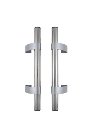 БУЛАТ РС-02.400.INOX нерж. cталь 304, регулируемая, ручка скоба для алюм. и ПВХ дверей,(АРД-02) (8)