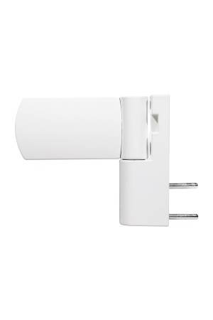 ЛДМ DH-R27.2 (02) 140 кг. Белый Ral 9016 Дверная петля для ПВХ (30)