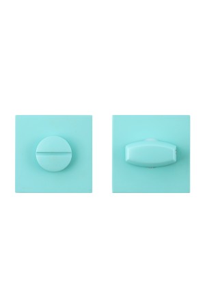 Сантехническая завертка к ручкам АЛЛЮР ART COLOR BK-S2 LB(C6220) аквамарин (50,5)
