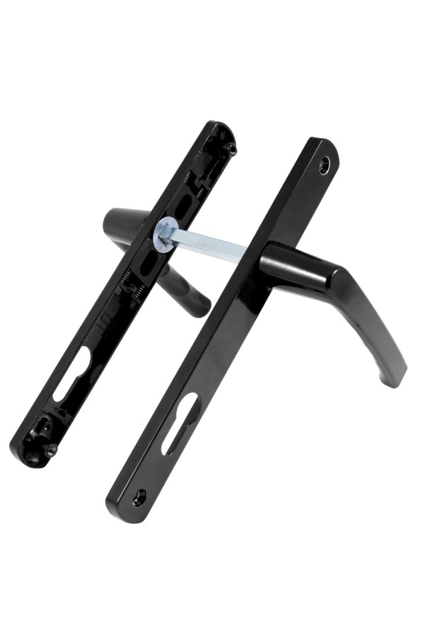 БУЛАТ ЗВ4-1.20.01.9005 черный БЕЗ МЦ Замок для КАЛИТКИ врезной с ручкой