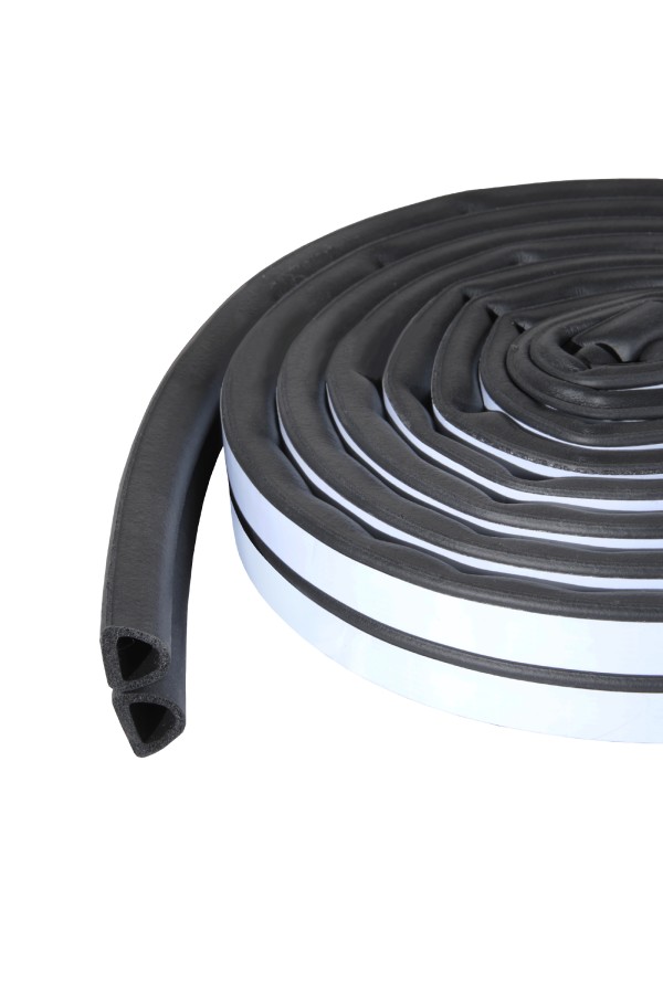 Уплотнитель СТАНДАРТ D 14*12 ПАКЕТ 6 м. (3+3) черный (20)