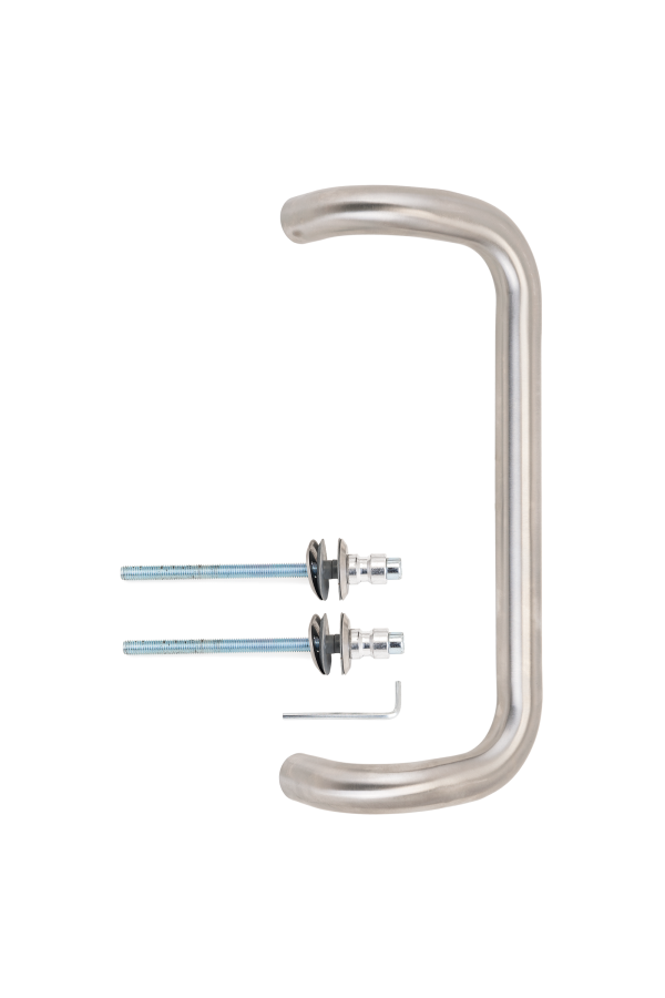 Апекс НС-0905-25/300-INOX (РР-905-25/300) нерж.сталь Ручка-скоба (10)