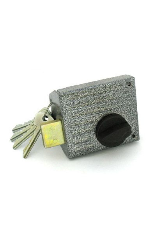 Д-град Зенит ЗН1-2.1 серебро Замок накладной (16)