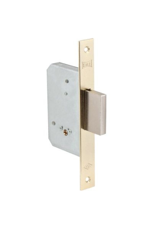 KALE 189/3MF 5кл латунь 3 ригеля Замок врезной б/руч (30)