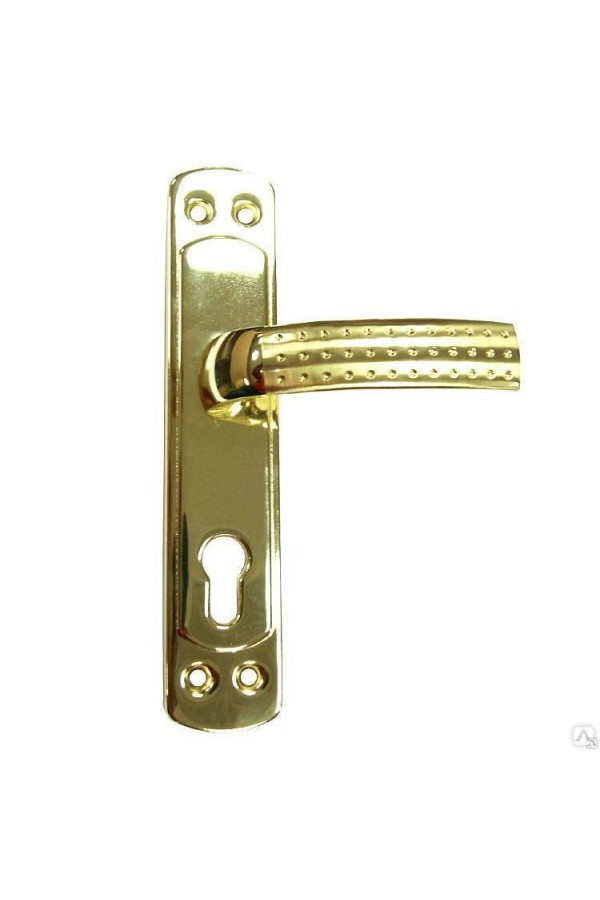 Крит Р85-4490У 8*8мм Лб/Лш д/противопожар. золото арт.03645 Комплект ручек на планке (20)