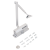 NOTEDO Доводчик дверной DC-040 SILVER до 40 кг сереб. (10) NOTEDO Доводчик дверной DC-040 SILVER до 40 кг сереб. (10)