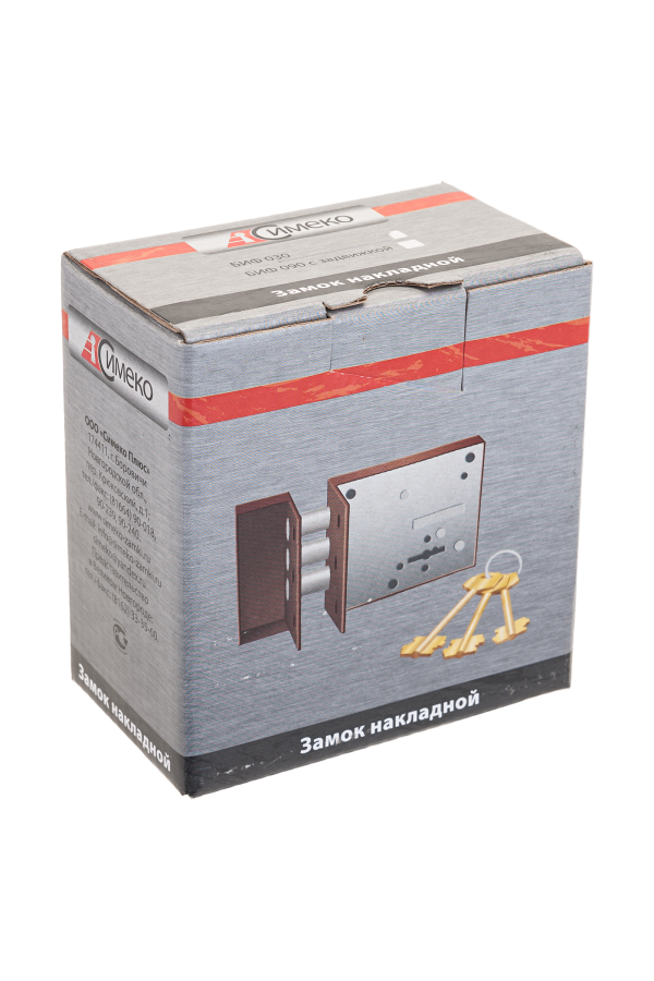 Симеко  БИФ-0090*4 ЗД Замок накладной (20)
