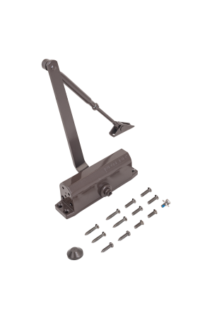 NOTEDO Доводчик дверной  DC-080 BROWN до 120 кг коричневый (10)