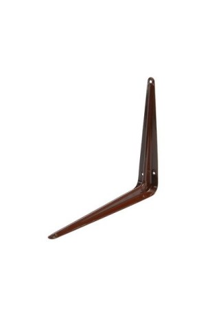 Уголок д/полок Апекс SB-1-300*250-BR корич. (100,20!!!)