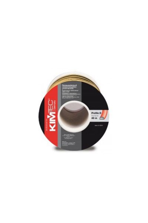 Уплотнитель KimTec D 14*12 бухта 40 м. черный 04-14-55 (6)