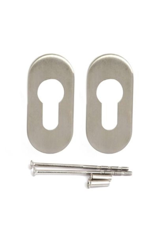 Накладка для ц/м Апекс DP-С-09- INOX нержавеющая сталь  д/узкопроф.замков (100,10)