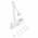 NOTEDO Доводчик дверной  DC-070 WHITE до 70 кг белый (10)