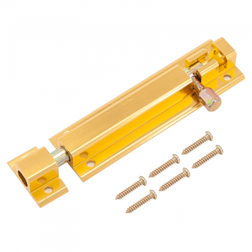 Апекс DB-05-100-G золото (500-100-G)  Шпингалет накладной  (200,20)