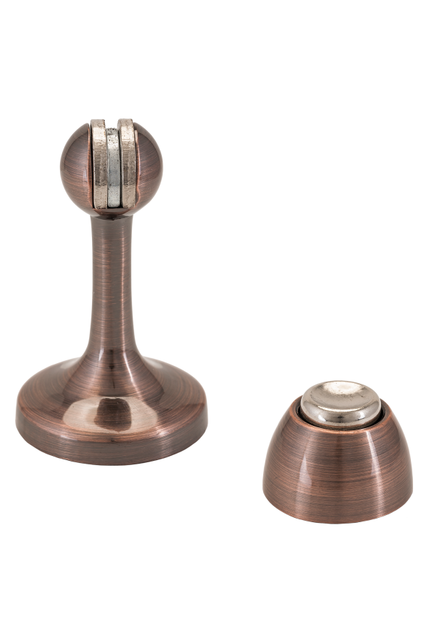 Апекс DS-2761-М-AC медь ограничитель дверной магнитный (80,10)