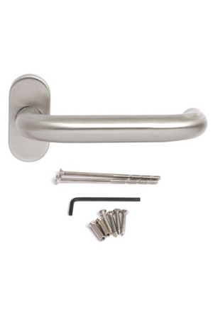 Апекс H-0903-INOX нерж.сталь узкая накладка Комплект ручек (24)