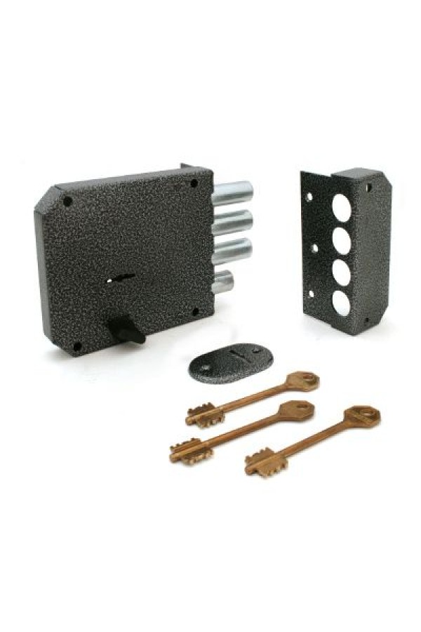 Симеко  ЗН-2*3  3 ригеля с ЗД, 3 кл.Замок накладной тяж.(10)