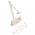 NOTEDO Доводчик дверной  DC-060 BEIGE до 60 кг бежевый (10)