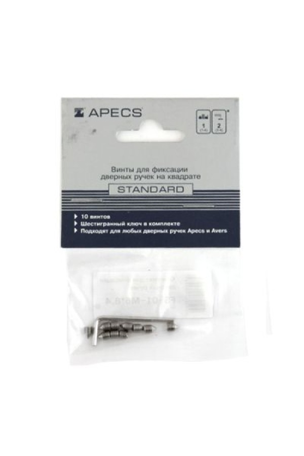 Апекс FS-01-M6*8.4 комплект для фиксации дверных ручек (60,480)