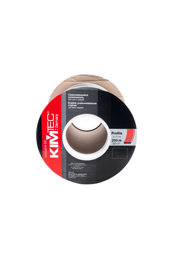 Уплотнитель KimTec SD-31A/4-850 (8*2 мм) бухта 200 м.коричневый 04-14-73 (6)