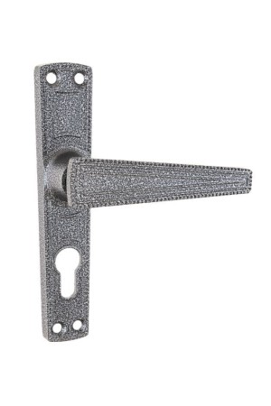 Зенит РФ1-55.01 серебро к замку ЗВ 4-3.01 Комплект ручек (20)