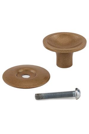 Реж РКК-05 Золото Ручка-кнопка меб (10!!!)