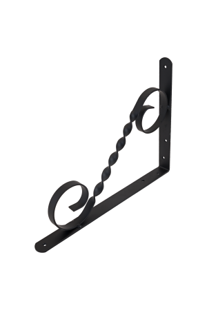 Кронштейн фигурный Домарт мод.3 (350*250) черный (10)