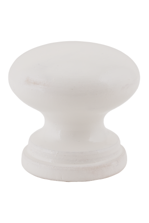 Алапаевск мини белая Ручка-кнопка меб.(10!!!)