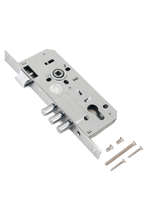 Апекс 2600-CR хром под ц/м б/о м/о 85 мм Замок врезной б/руч (30)