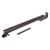 Доводчик дверной пневматический Doorstop до 150 кг шагрень корич. (6)