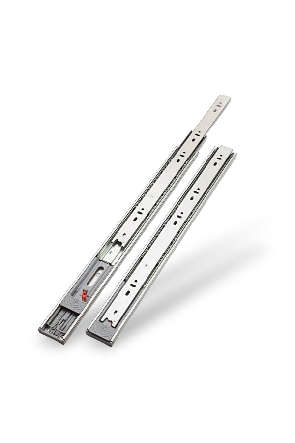 ХБ Направляющие шариковые мебельные от нажатия PUSH-OPEN 300мм H-45мм