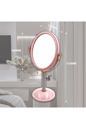 ХБ Зеркало настольное с увеличением, косметическое для макияжа MOD460