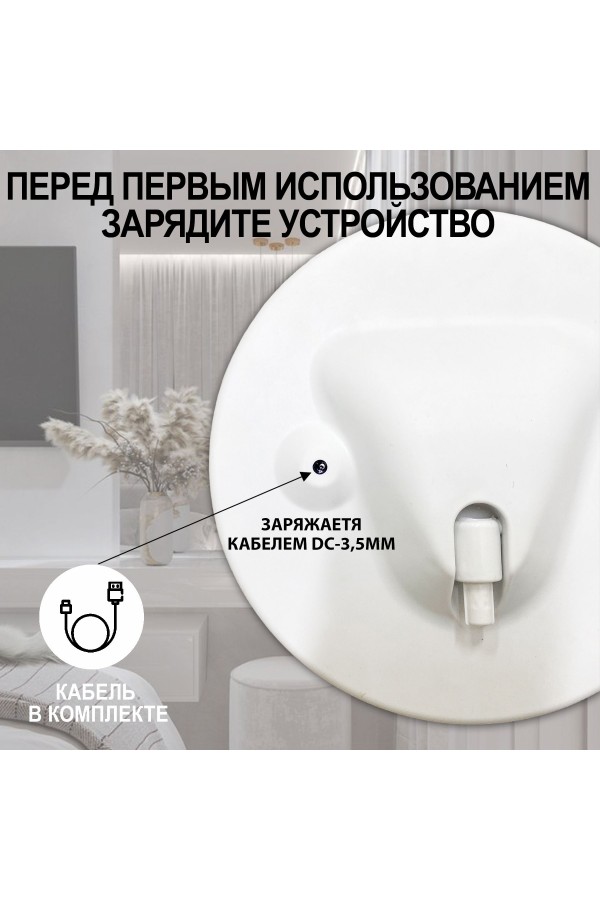 ХБ Зеркало настольное с подсветкой, косметическое зеркало для макияжа MOD511