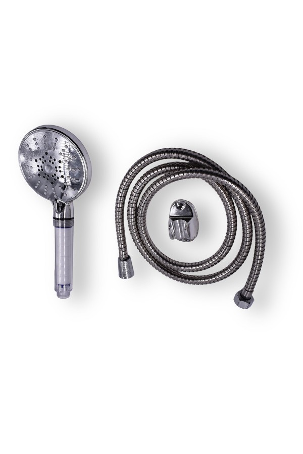 ХБ Лейка для душа 5 режимов с фильтром, со шлангом LD4