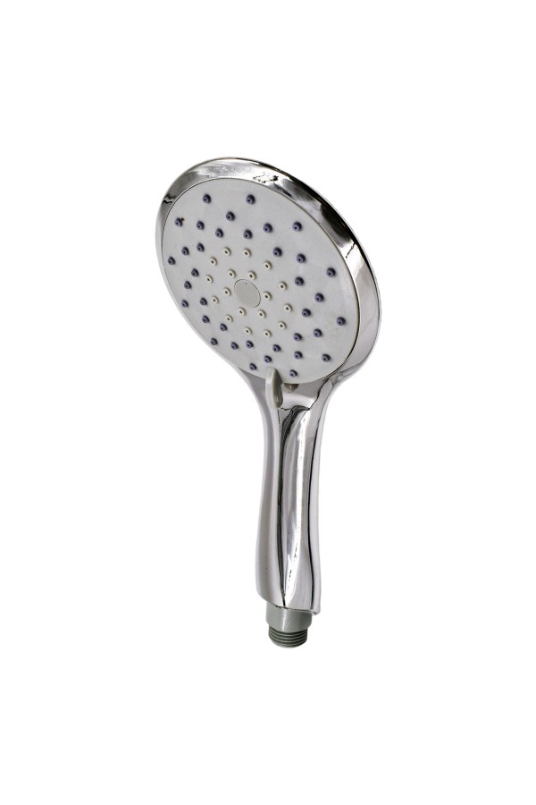 ХБ Лейка для душа со шлангом 1,5м и держателем, водосберегающая, 5 режимов, держатель для лейки, душевой комплект серебристый