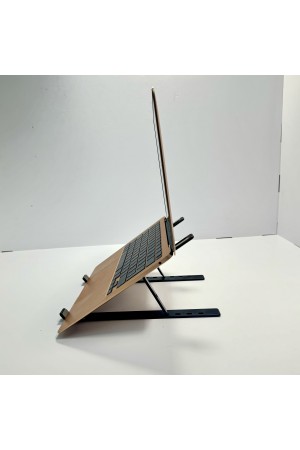 ХБ Складная подставка для ноутбука, портативная, чёрная